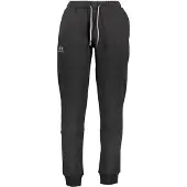 La Martina Svarta Bomullsmäns Sweatpants