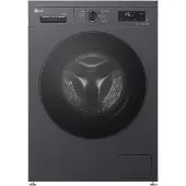 LG 9 kg / 5 kg Kombinerad tvätt/tork(Middle Black) - Steam, Energiklass A/E, 6 Motion DD, Smart Diagnosis med Wi-Fi - W4X1095NMB