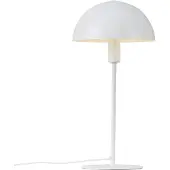 Noortrade Bordslampa Ellen 20, Vitt / opal, Vardagsrum / matsal, Metall, Skandinavisk, Bordslampa