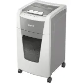 Leitz IQ Office 300 Autofeed P5 Dokumentförstörare 300 ark Mikrosnitt 2 x 15 mm P-5 60 l Strimlar också Gem, Häftklamrar, Kreditkort