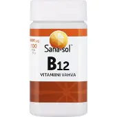Sana-Sol Vitamin B12 Strong-tabletter, 1000 µg, 100 tabletter