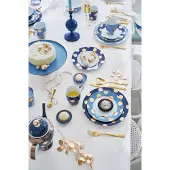 Pip studio Set/2 Bowls Dot Blue 20cm