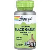 Solaray Svart Vitlöksklyfta 500 Mg 50 Enheter