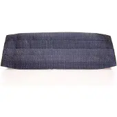 Dolce&Gabbana Blå Midja Smoking Tuxedo Cummerbund Bälte