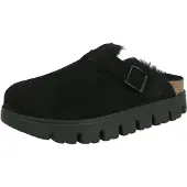 Birkenstock Pantolette 'Boston' svart