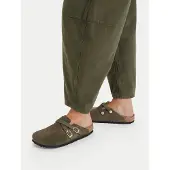 Birkenstock Pantolette 'Blair' oliv