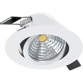 Eglo SALICETO 2 infälld. indirekt/kipp IP ISO 4W 250lm 3-läges IP23 vit