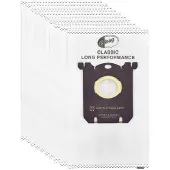INF 10-pack dammsugarpåsar kompatibla med Electrolux S-bag