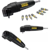 Stanley Höger vinkel borrfäste STA88582-XJ + Bits spår