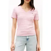 Tommy Hilfiger Slim Cody Kortärmad T-shirt Med V-ringning
