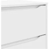 vidaXL Förvaringsskåp Vit 60 x 48 x 105 cm Konstruerat trä