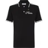 Philipp Plein Piquet Polo T-Shirt Plein Tennis