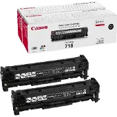 Canon 718BKVP Tonerkassett Svart 2-pack