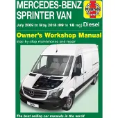 verkstadshandbok Mercedes Benz Sprinter dieselbilar 2009 till 2018