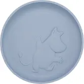 Muumi Mumin Silikon Tallrik med sugkopp Sky Blue Rätt Start