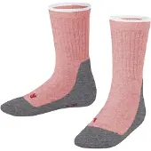 Falke Sportsockor mörkgrå / rosamelerad / mörkröd