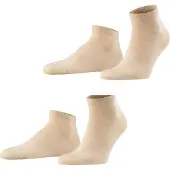 Falke Sockor 'Happy' beigemelerad