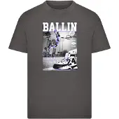 Mister tee Ballin Hard T-shirt Med Korta ärmar