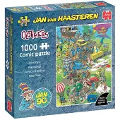 Jumbo Jan van Haasteren Oldtimer - Parcel Panic! Pussel 1000 bitar