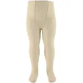 Condor Strumpbyxor - Rib - Beige - - 9-10 år (134-140) - Strumpbyxor