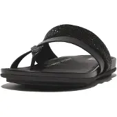 FitFlop Gracie Crystal Leather Strappy Toe-post Tofflor