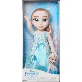 Disney Frozen Disney Frost Elsa Docka med Film Inspirerad IS-blå Outfit, Blå Skor & Lång Fläta - Ca 14" Hög, för Flickor 3 År & Uppåt