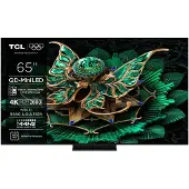 TCL 65C7K - 65" Diagonal klass (64.5" visbar) - C7K Series LED-bakgrundsbelyst LCD-TV - QLED - Smart TV - Google TV - 4K UHD (2160p) 3840 x 2160 - ...