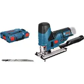 Bosch Professional Akku-Stichsäge GST 12V-70 solo, o.Akku o.LG, L-BOXX Sticksåg Batteridriven 06015A1002 exkl. batteri/laddare 12 V