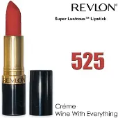 Revlon Super Lustrous Lipstick, Wine With Everything [525] 0.15 oz