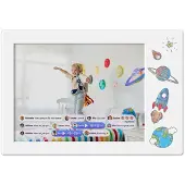 MyFirst DIGITAL PHOTO FRAME DOODLE 9/WHITE FF0901SA-WE01 MYFIRST