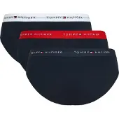 Tommy Hilfiger 3 Pack Signature Repeat Logo Waistband Briefs