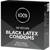 Exs Black - svarta kondomer (48 st)