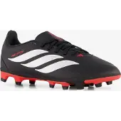 Adidas Predator Club Fxg Immortal Dna - Svart/vit/lucid Red Barn, storlek 36