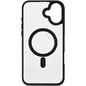 Ginza.se ONSALA Back Bumper Clear Case MagSerie iPhone 16 Plus Clear Case Black