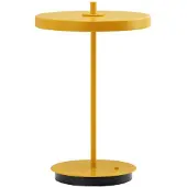 UMAGE Bordslampa , Asteria Move, dimbara, Gul, Vardagsrum, Metall, Design