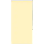 vidaXL Rullgardin mörkläggningsgul 75x150 cm tyg bredd 70,7 cm