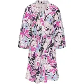 LASCANA Kimono ljusblå / rosa / svart