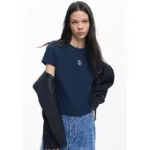 Desigual T-shirt marinblå