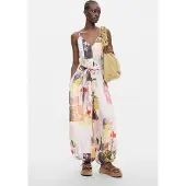 Desigual Jumpsuit citron / khaki / puder