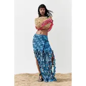 Desigual Kjol marinblå / blå denim