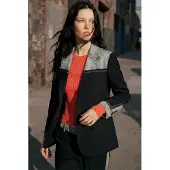 Desigual Kavaj blå denim / svart