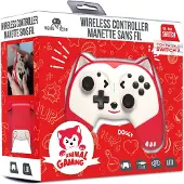 Ginza.se Freaks And Geeks - Switch - Doggy Wireless Controller for Children with paddles - Red