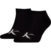 Calvin Klein 2 Pack Soft Cotton Stretch Ankle Socks