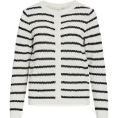 Vila Koftor / Cardigans / Västar VIDALO O-NECK kvinnor - Vit - EU M