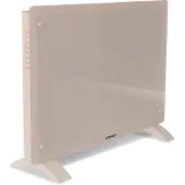 Vonroc Lyxig elvärmare – Konvektor med glaspanel – 1500W – Beige | WIFI