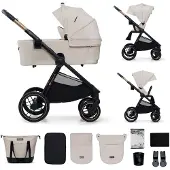 Kinderkraft universell barnvagn 2-i-1 NEA 2.0, soft beige (KSNEA002BEG2000)