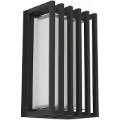 Eglo Vägglampa utomhus Genovese, Svart, Aluminium / grå / zink, Modern, Utomhusvägglampa