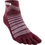 Injinji Outdoor Midweight Mini-Crew Wool Garnet
