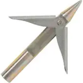 Salvimar Lazio Gavanized 2 Stainless Steel Barbs Spjutspets 5 Enheter