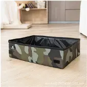 INF Hopfällbar kattsandlåda Camouflage L